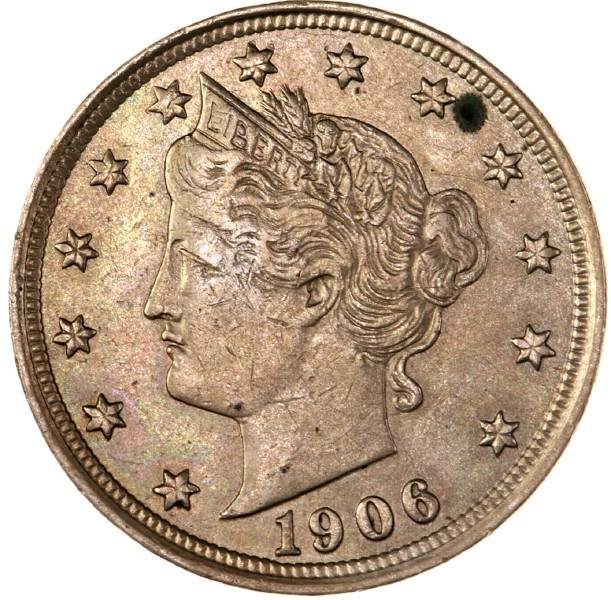 1906-Liberty-Head-Nickel-For-Grading