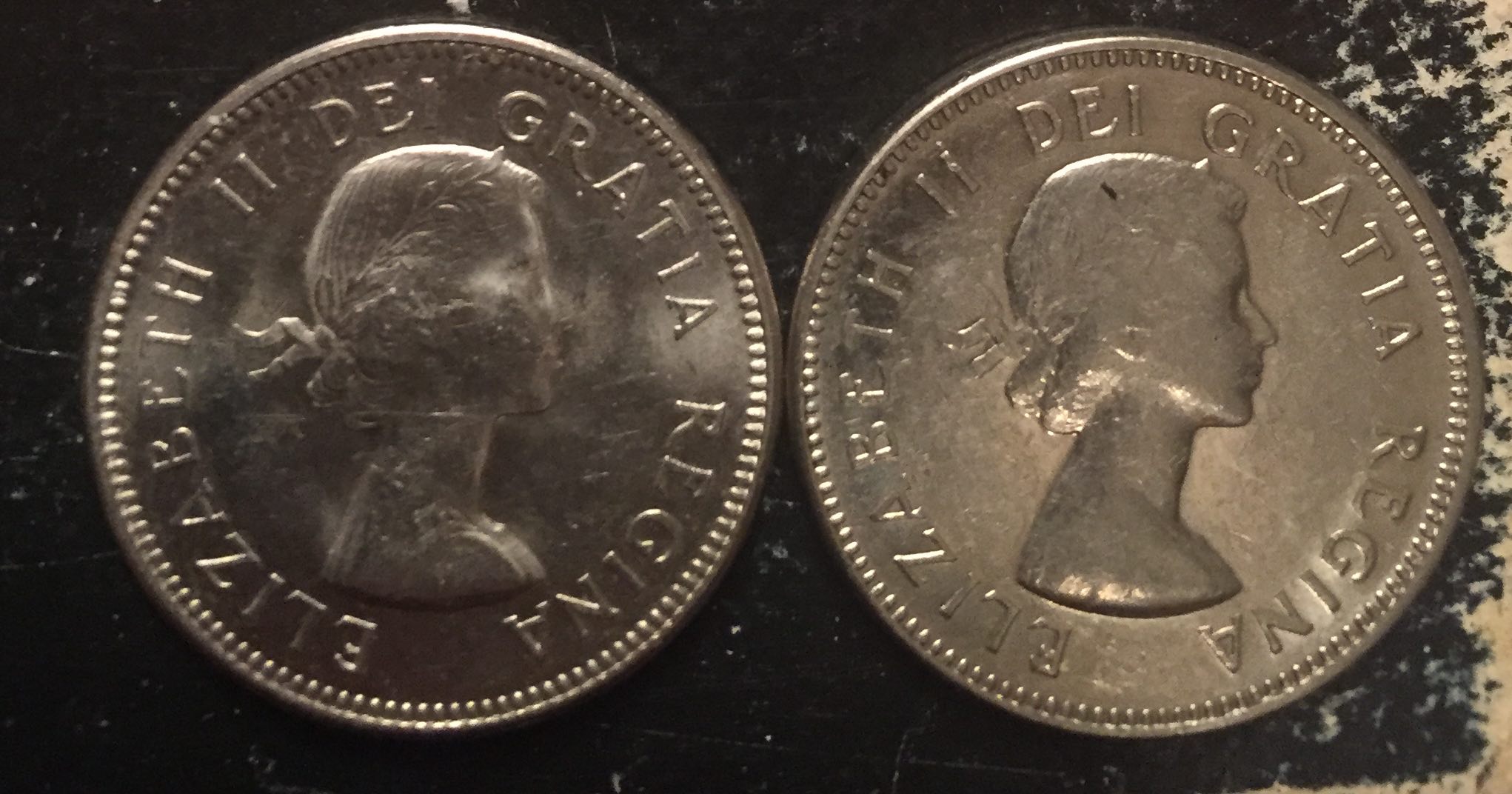 Help-Identifying-Finish-On-1964-5-Cent