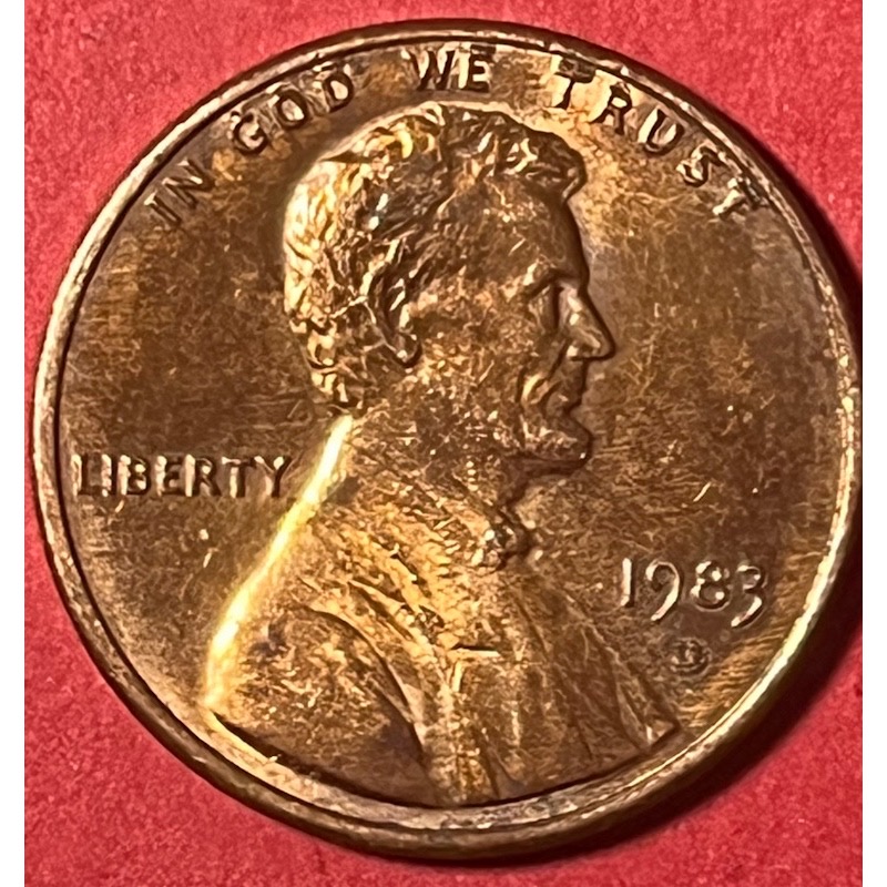 This-Time-There's-No-Denying-It.-1983-D-1-Cent-Very-Strong-DDO!