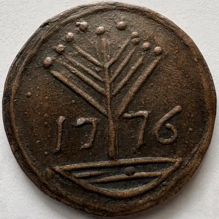1776-Wm-Half-Penny-Real-Or-Reproduction