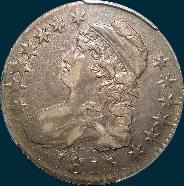 1813-O-109A-R-5-Single-Leaf-Capped-Bust-Half-Dollar