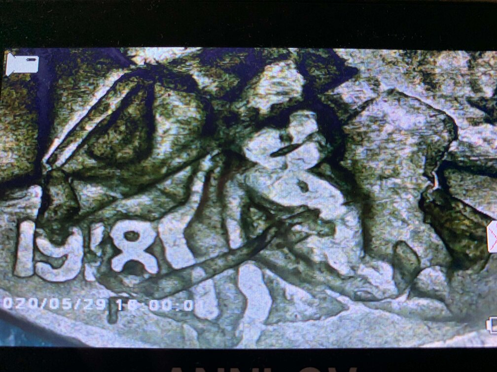 1918-P-Buffalo-Lamination-And-Struck-Thru?