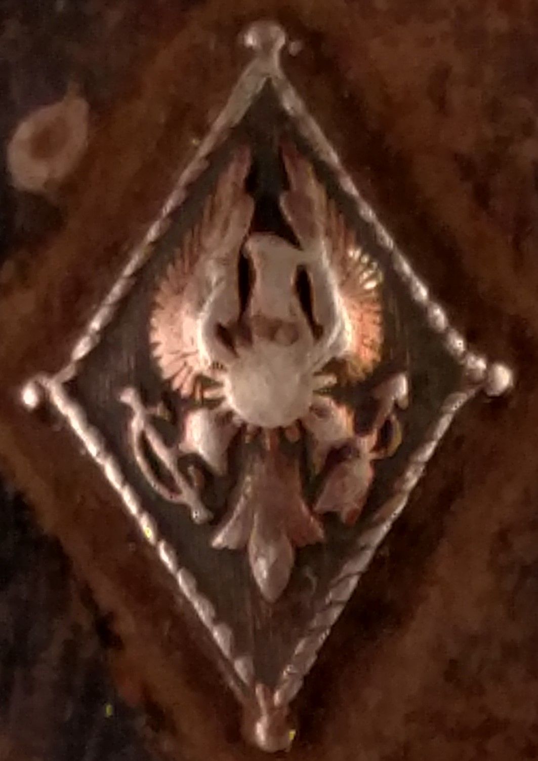 Identfied!-Pi-Beta-Phi-Crest-Sterling-Silver-Medallion