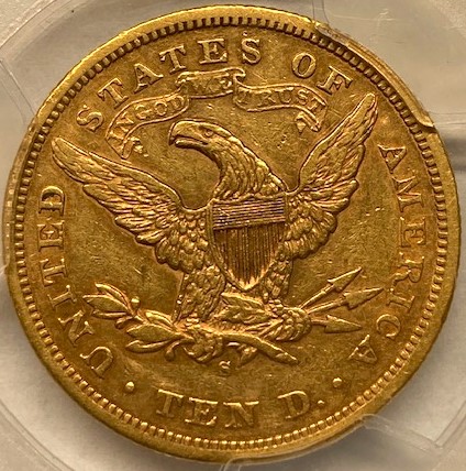 1872-S-Liberty-Gold-Eagle,-PCGS-Graded