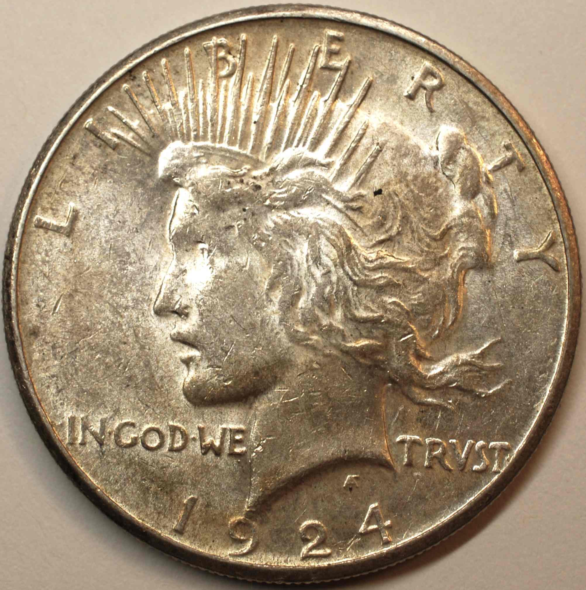Raw-1924-S-Peace-Dollar-Not-A-Gem!