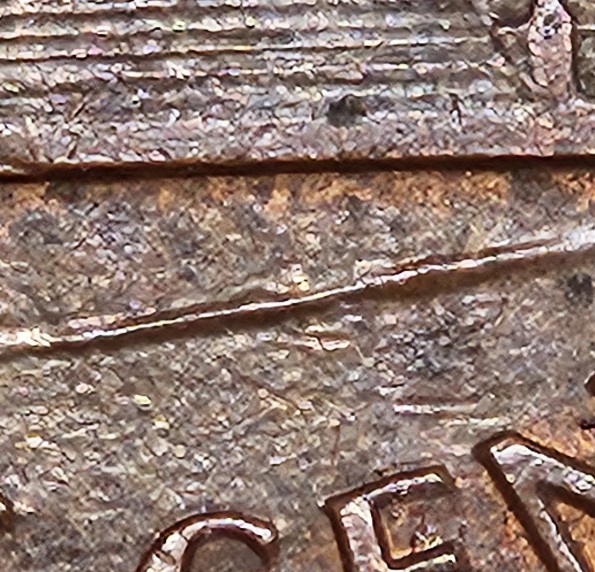1983-Lincoln-Cents,-Die-Crack?