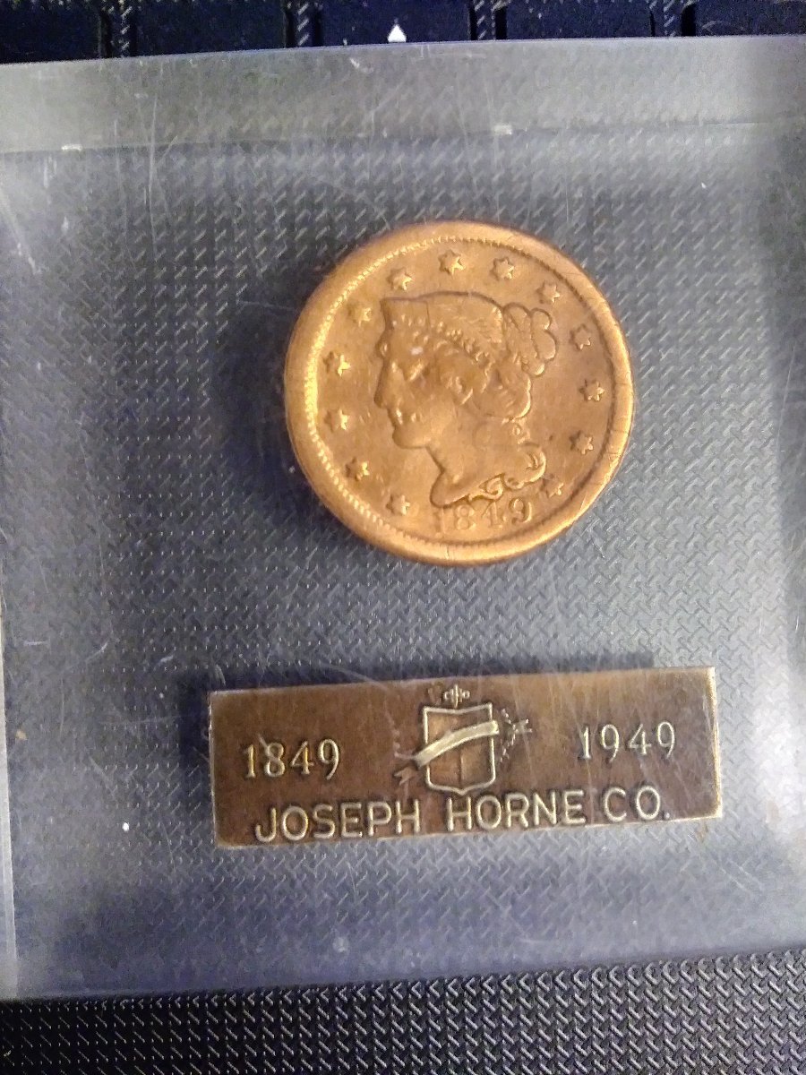 1849-Cent-From-Joseph-Horne-Company-In-Acrylic-I-Found