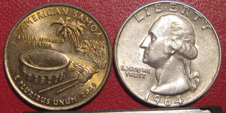 1999-D-Connecticut-Quarter-On-Experimental-Planchet