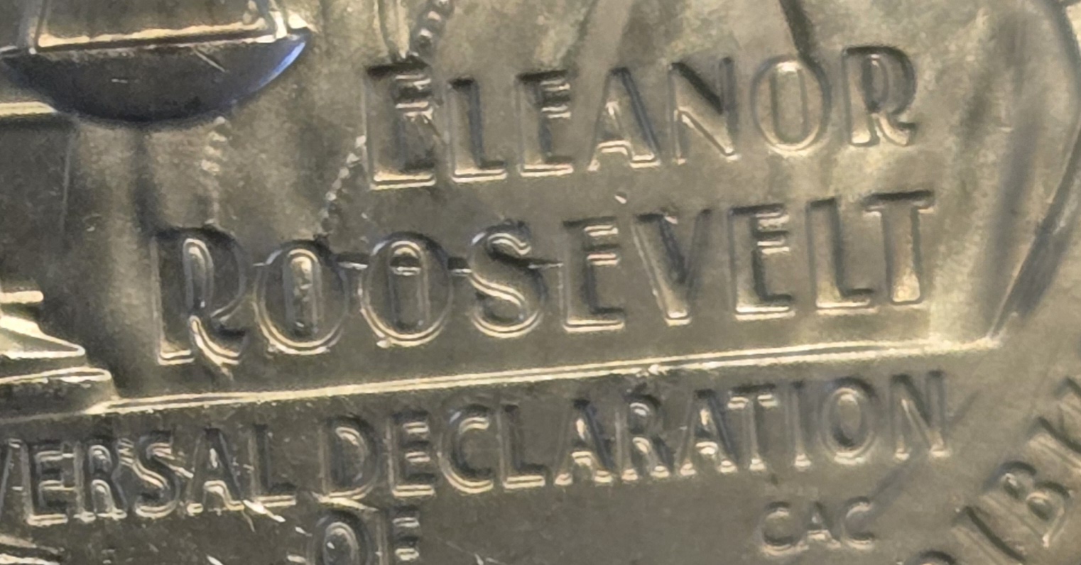 2023-P-Elenor-Roosevelt-DDO-/-DDR/Die-Chip