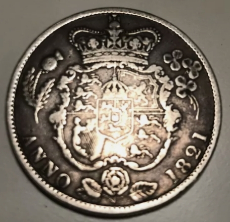 United-Kingdom-1821-Half-Crown