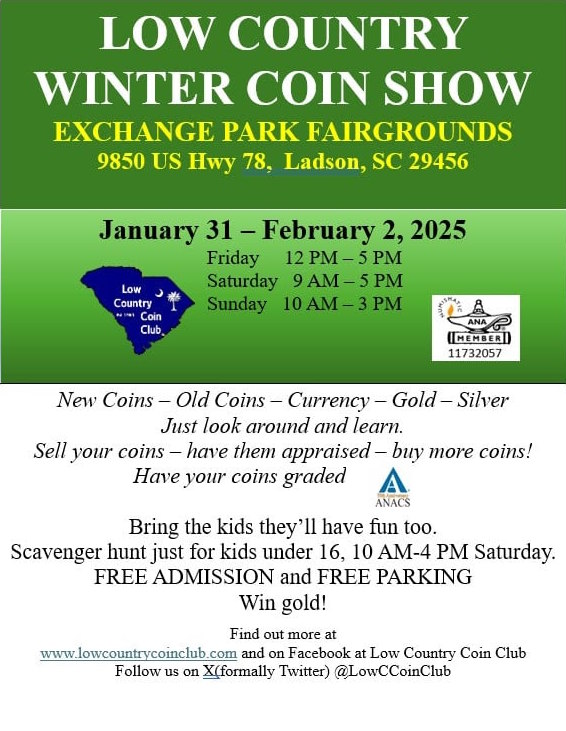 Low-Country-South-Carolina-Winter-Coin-Show