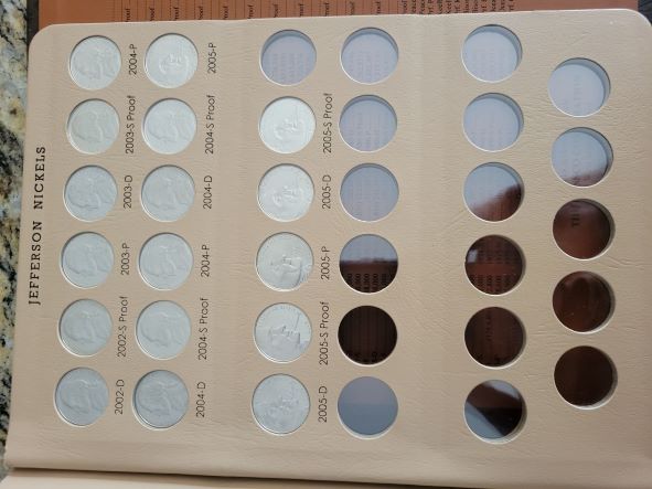 Finished-Dansco-8113-Jefferson-Nickels-1938-2005
