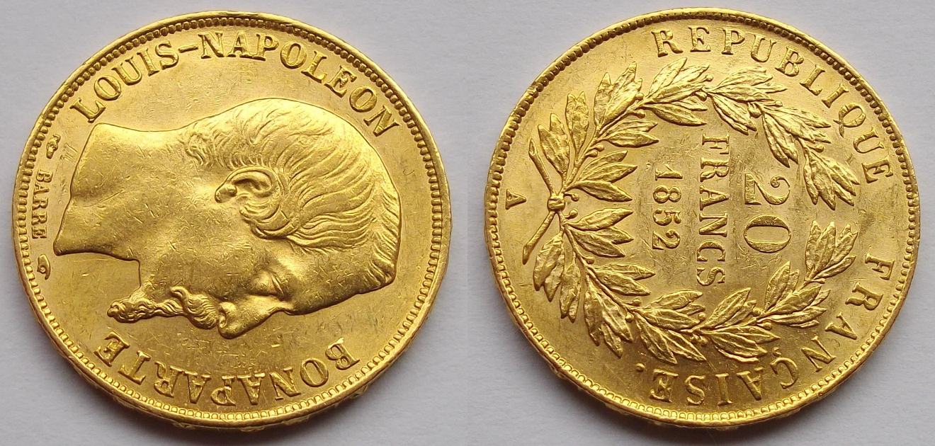 20-Francs-Louis-Napol�on