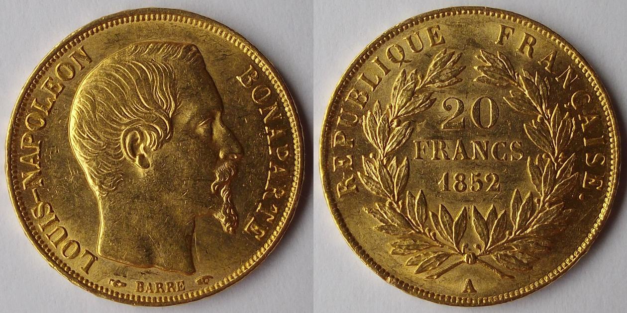 20-Francs-Louis-Napol�on