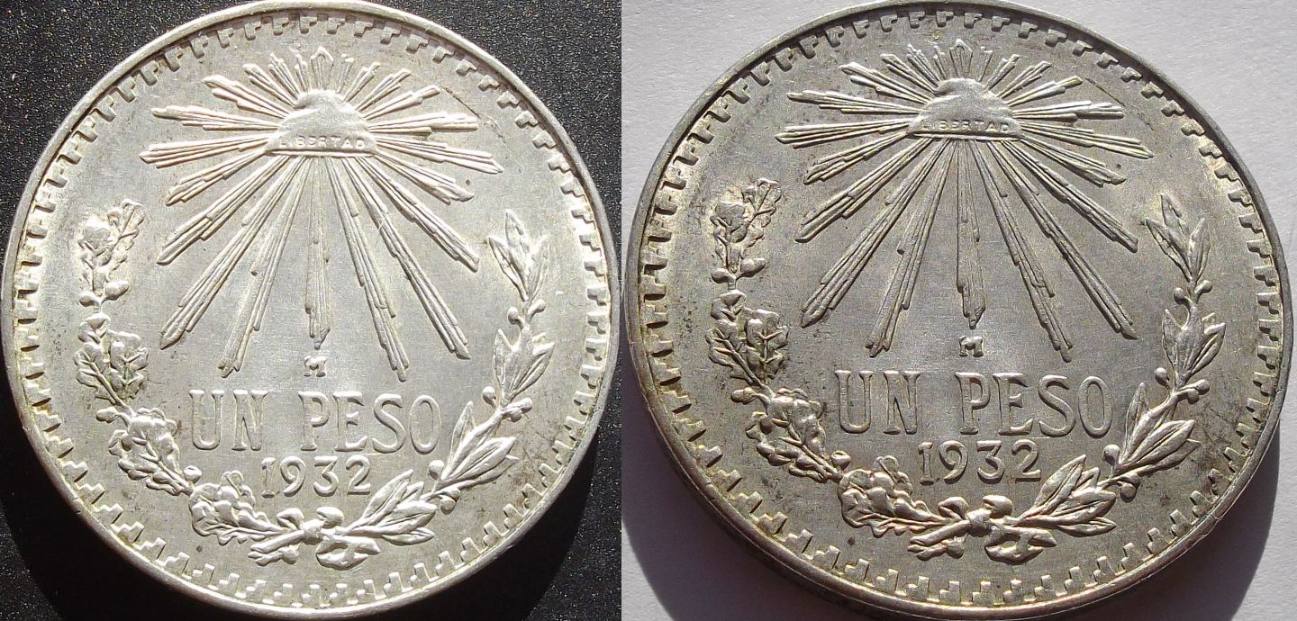 Mexico,-1-Peso-1932---Considered-Cleaned-Or-Not?