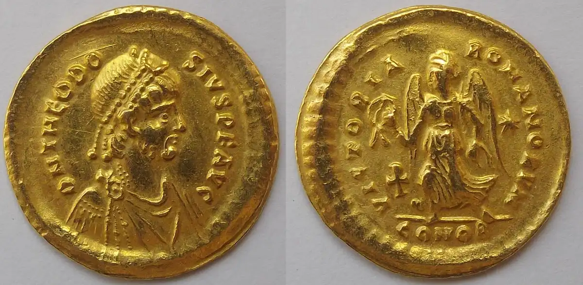 Opinion-On-A-Couple-Of-Theodosius-Coins---Modern-Fakes