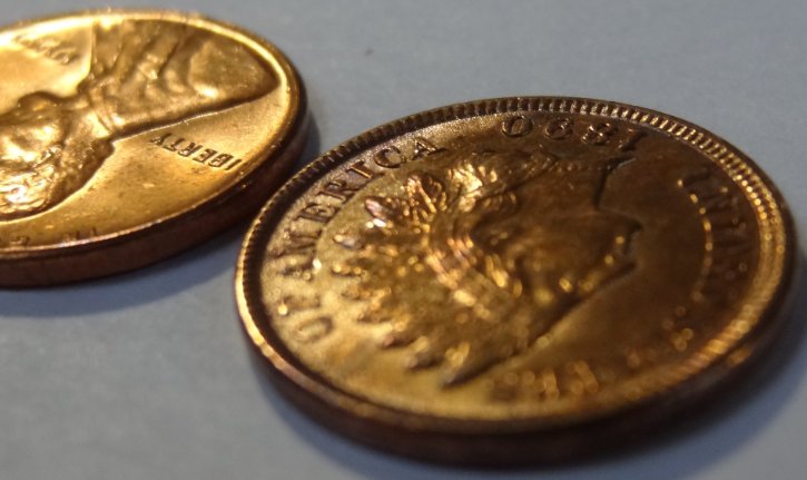1890-Indian-Head-Cent,-Cleaned/Polished-Or-Slab-Worthy?