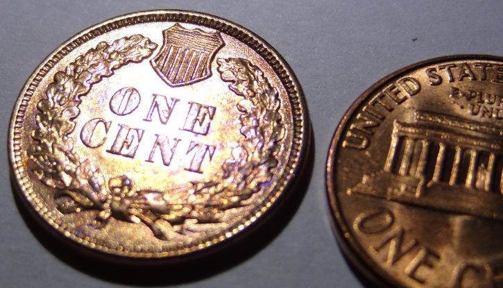 1890-Indian-Head-Cent,-Cleaned/Polished-Or-Slab-Worthy?