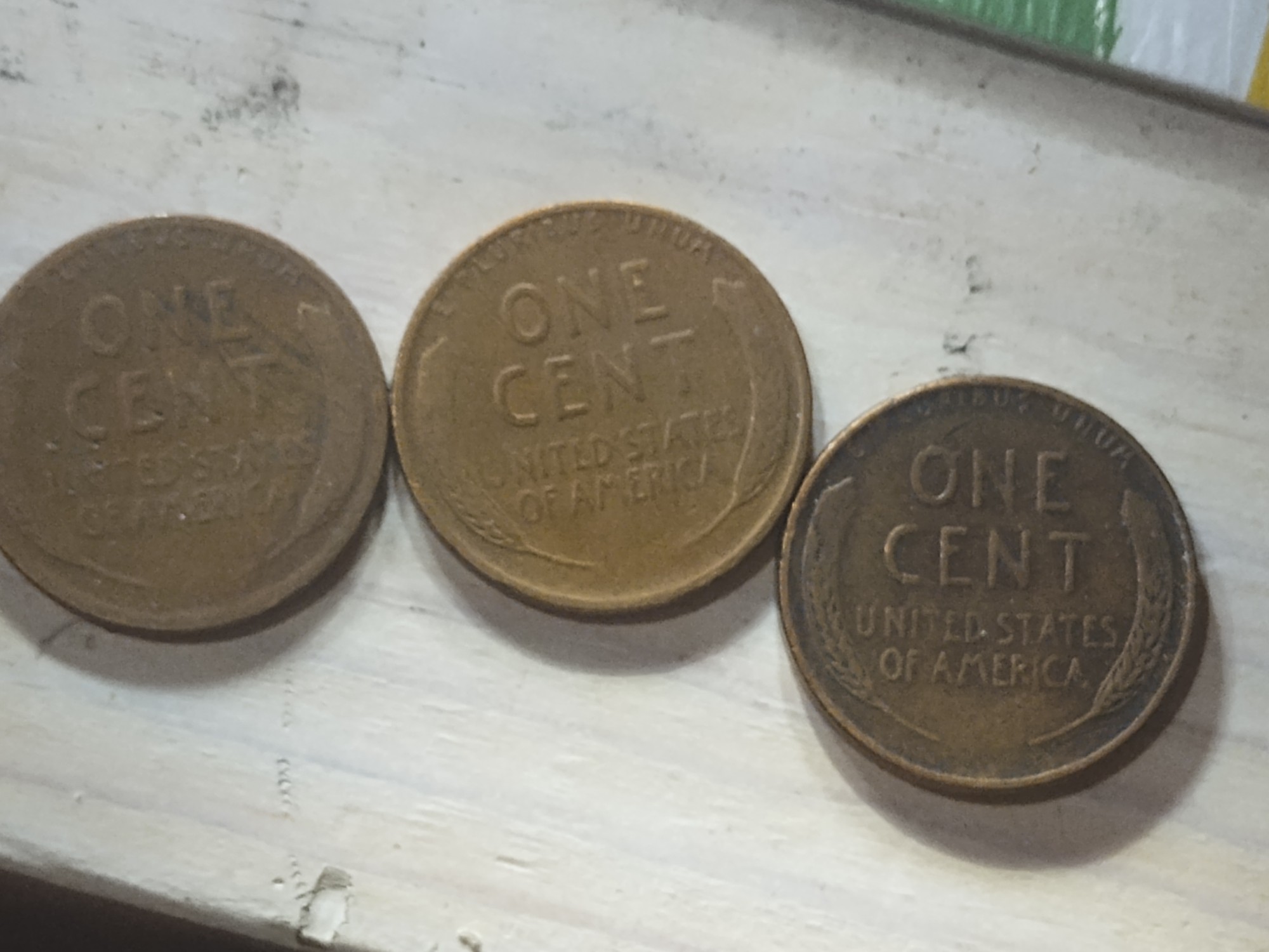 Found-1919-Penny,-1935-Penny-1953-Penny