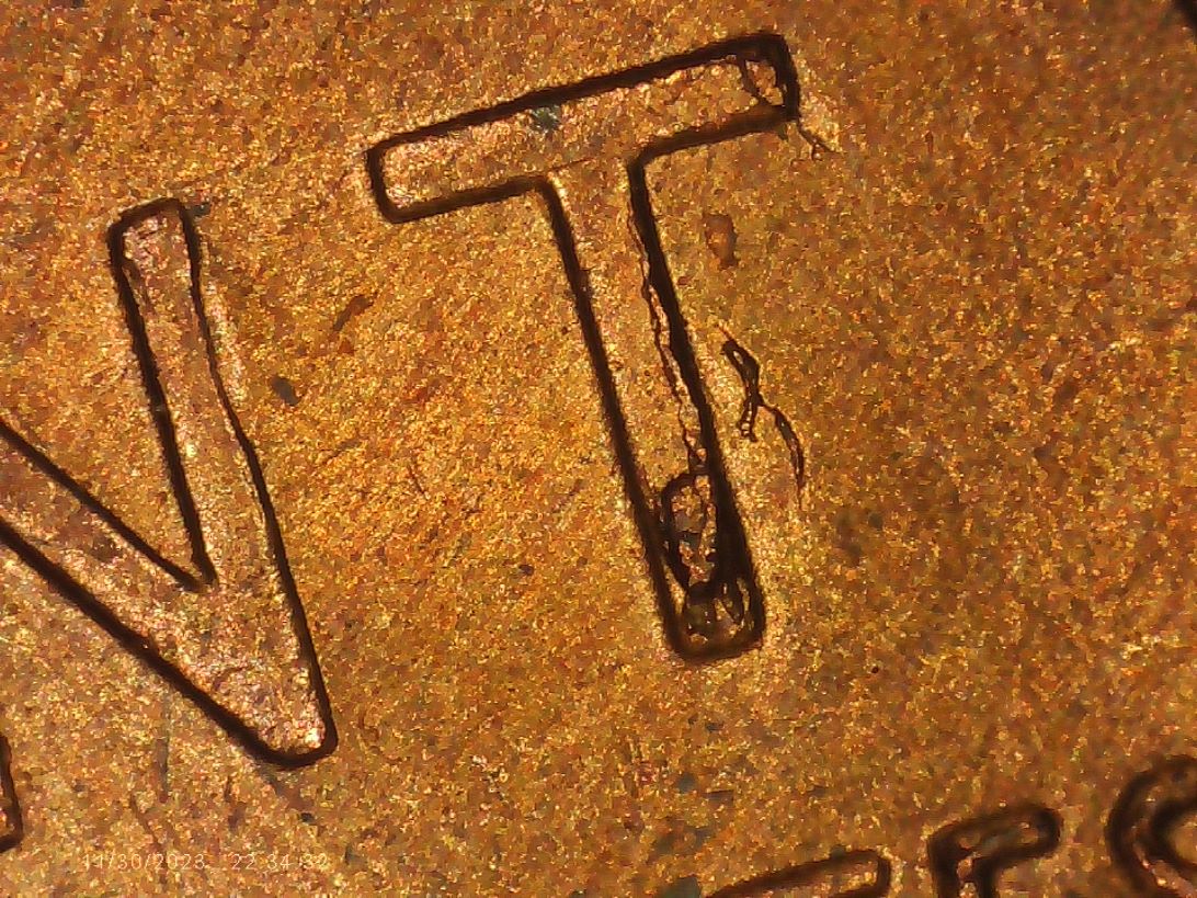 1955-S-Cent-Cud,-Retained-Cud-Or-Die-Chip?
