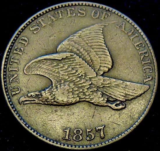 1857-Flying-Eagle-Treated-With-Verdi-Care