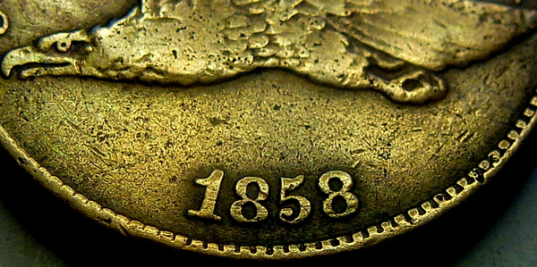 1858/7-Flying-Eagle-My-5th-Find