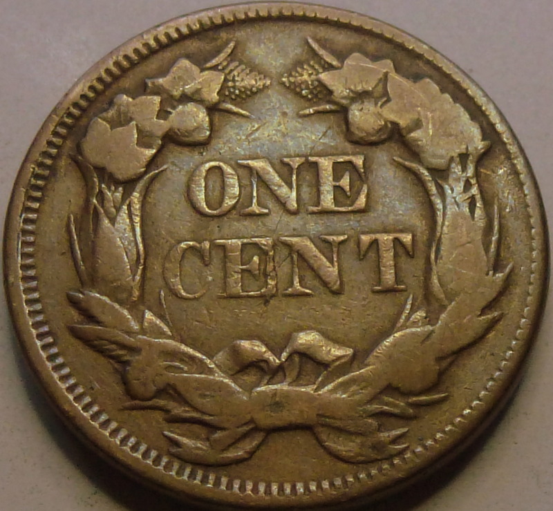 1858-LL-Fe-Cherrypick-To-1858/7-Flying-Eagle-Overdate