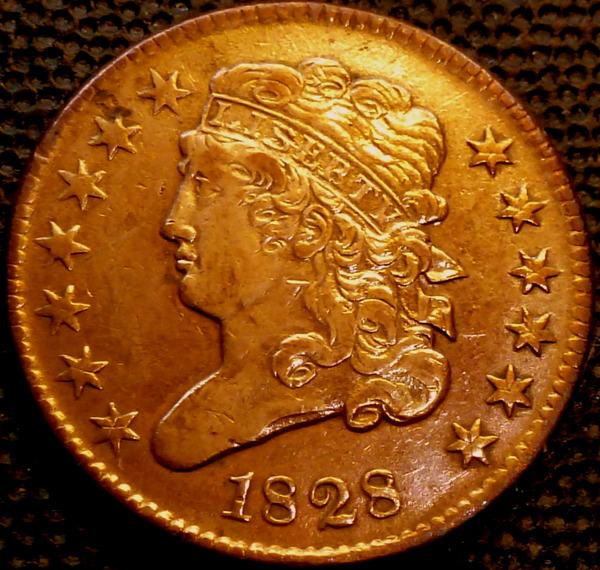 1828-Half-Cent-For-Grading