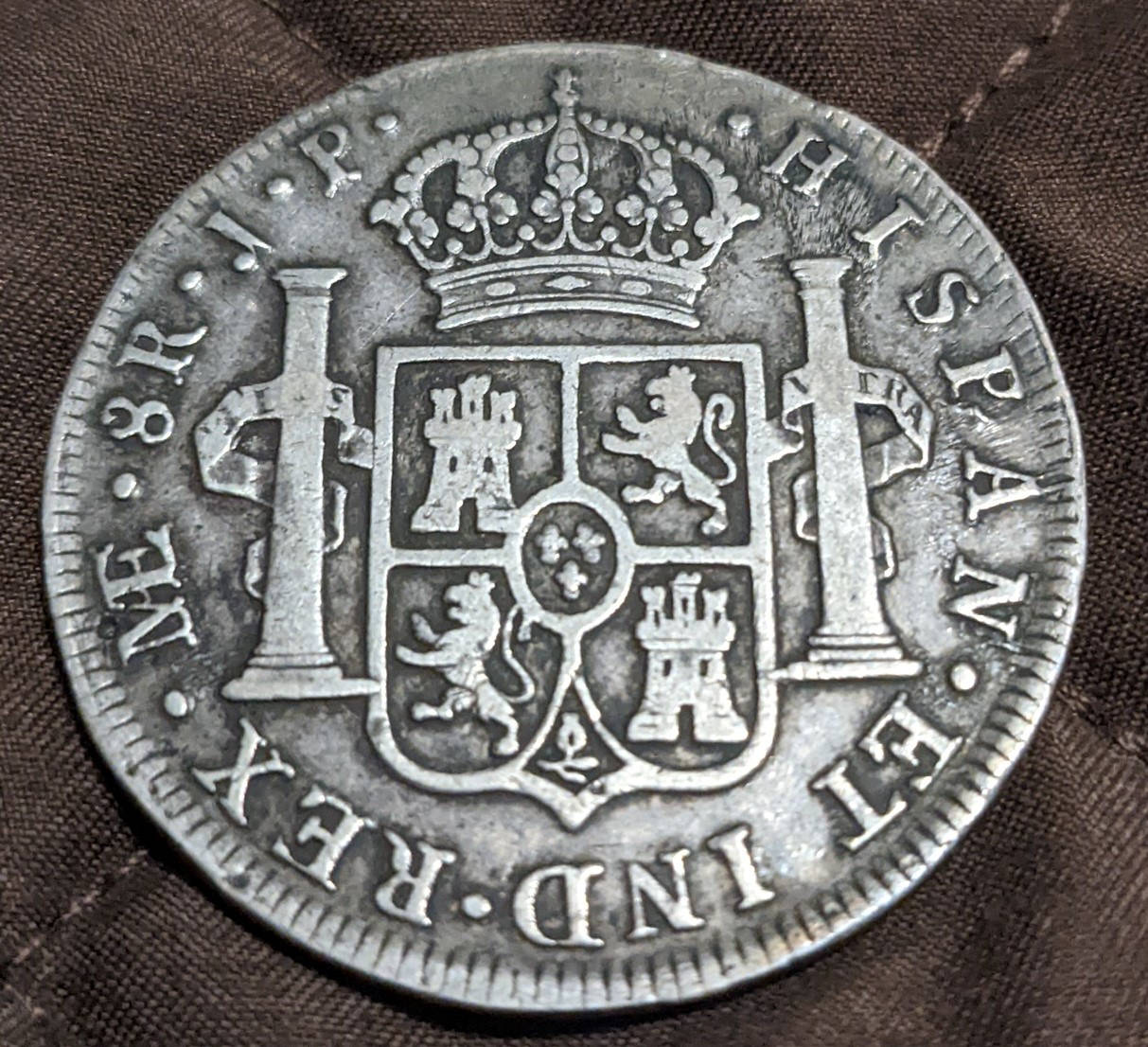 1806-Lima-8-Reales-Double-Struck-Obverse