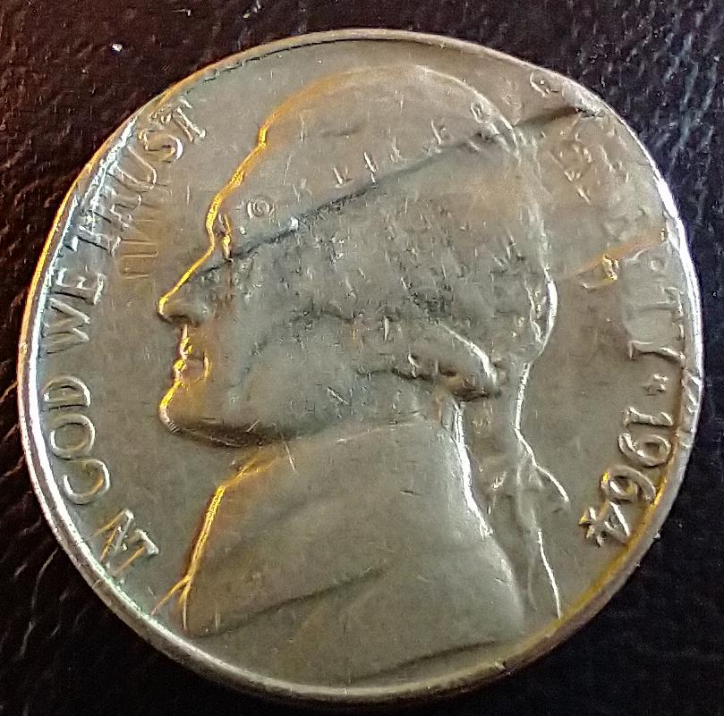 1964-Jefferson-Nickel,-Rare-Mint-Error.-Or-A-Bust?