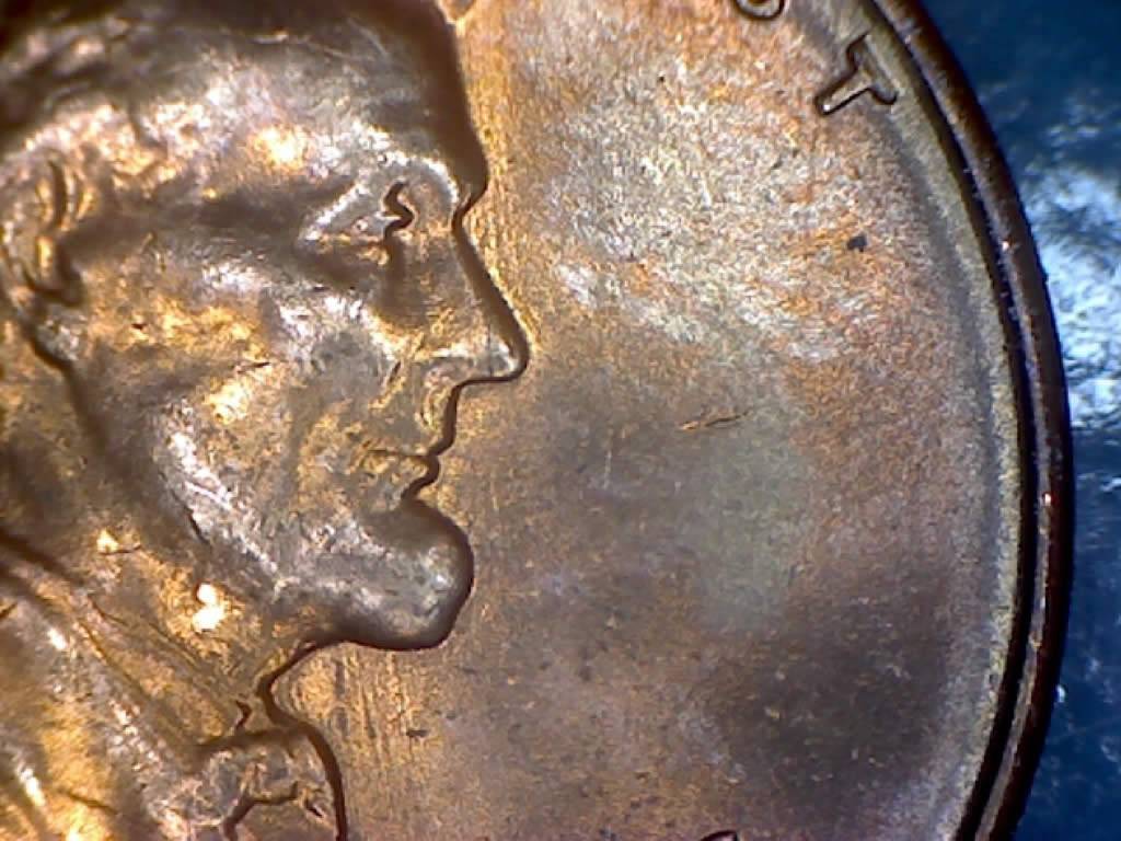 1960-MS-Color-Toned-Penny-For-Grading-Out-Of-Unopened-Bank-Roll