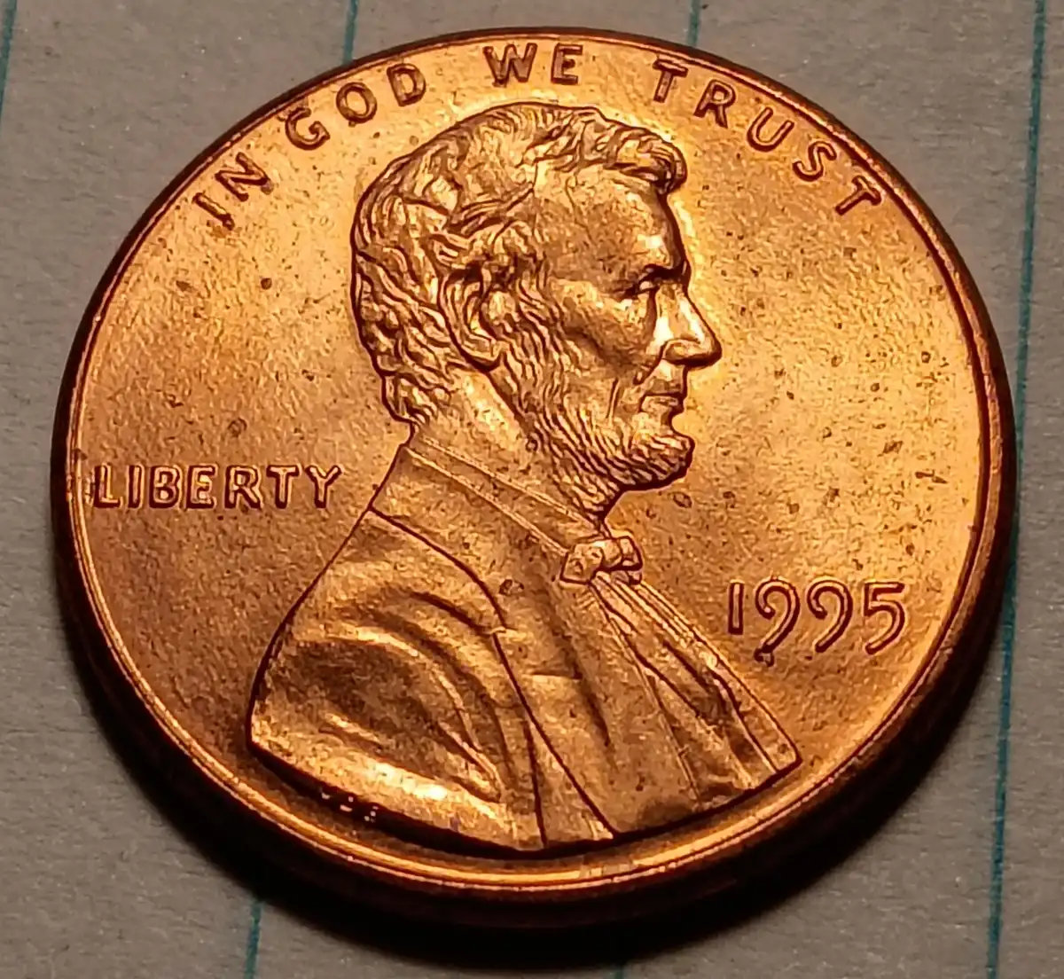 1995-Red-Lincoln-Cent-With-Errors-#3-MS-Condition