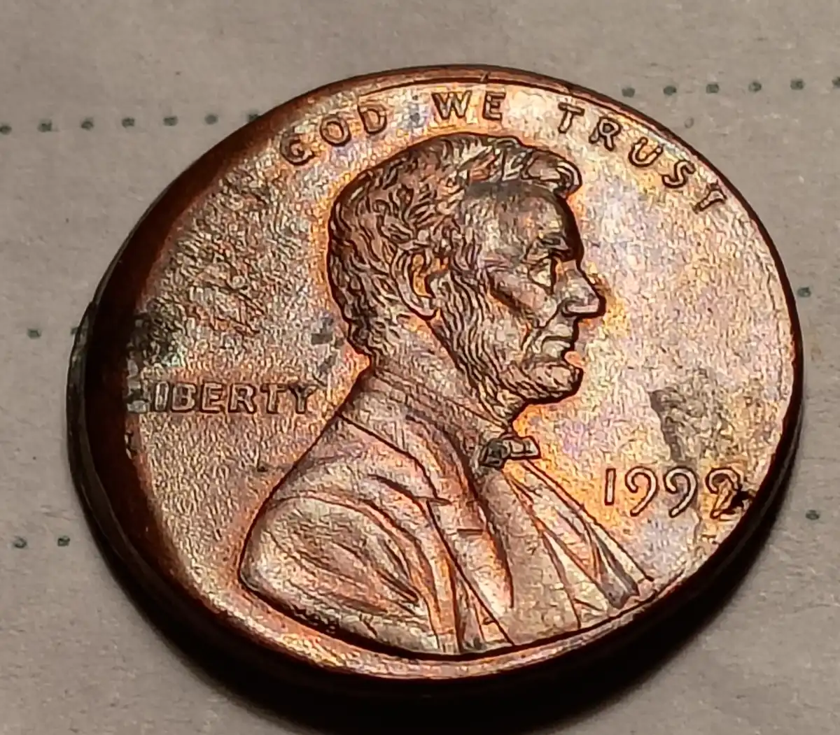 1999-Lincoln-Cent-Off-Center