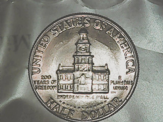 1976-D-Half-Dollar---Uncirculated---Missing-Star-Reverse---Damage