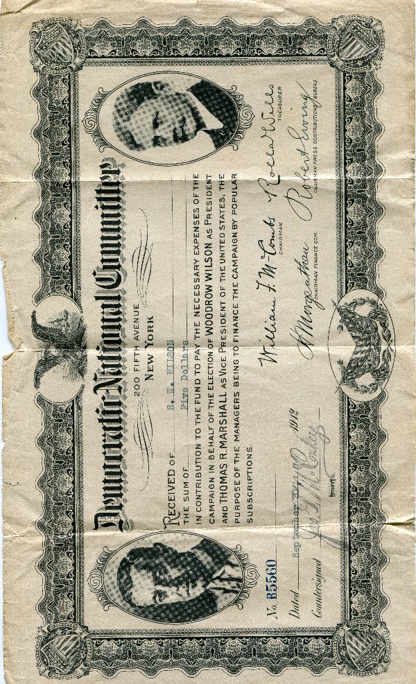 $5-Campaign-Donation-From-1912