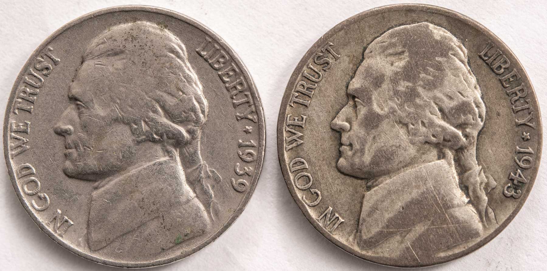 A-Couple-Of-Jefferson-Nickels-1939,-1943-P