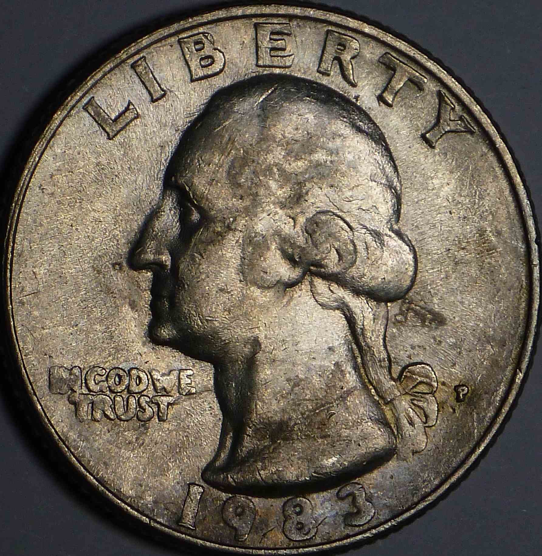 25c-1983-P-Spitting-Eagle?-&-1984-P,-Opinions-Appreciated.-: