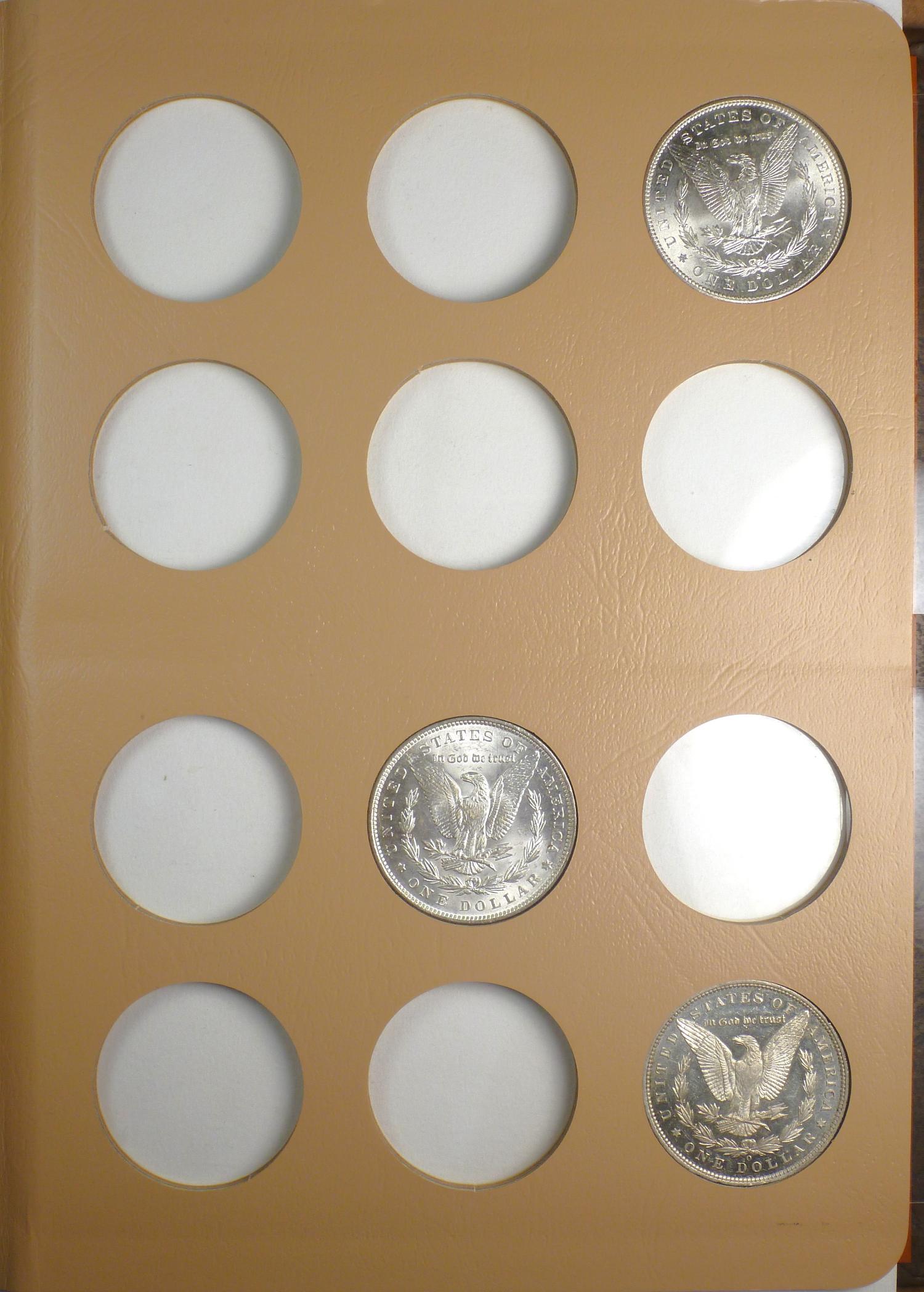 My-Complete-Dansco-7178/7179-Morgan-Dollar-Date-And-Mint-Mark-Set-Goal.