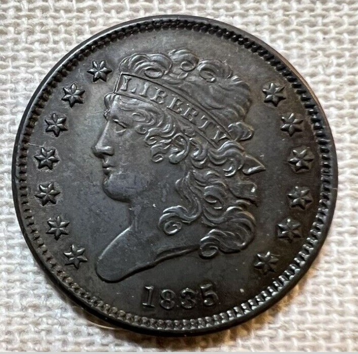 1835-Half-Cent-C-2-.-Just-Got-It.-What-Do-You-Think-For-A-Grade?