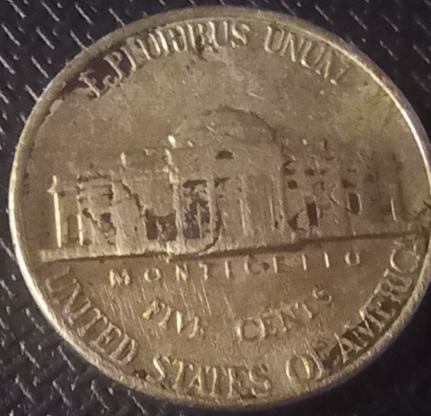 1988-D-Nickel--Found-In-Roll-Die-Error
