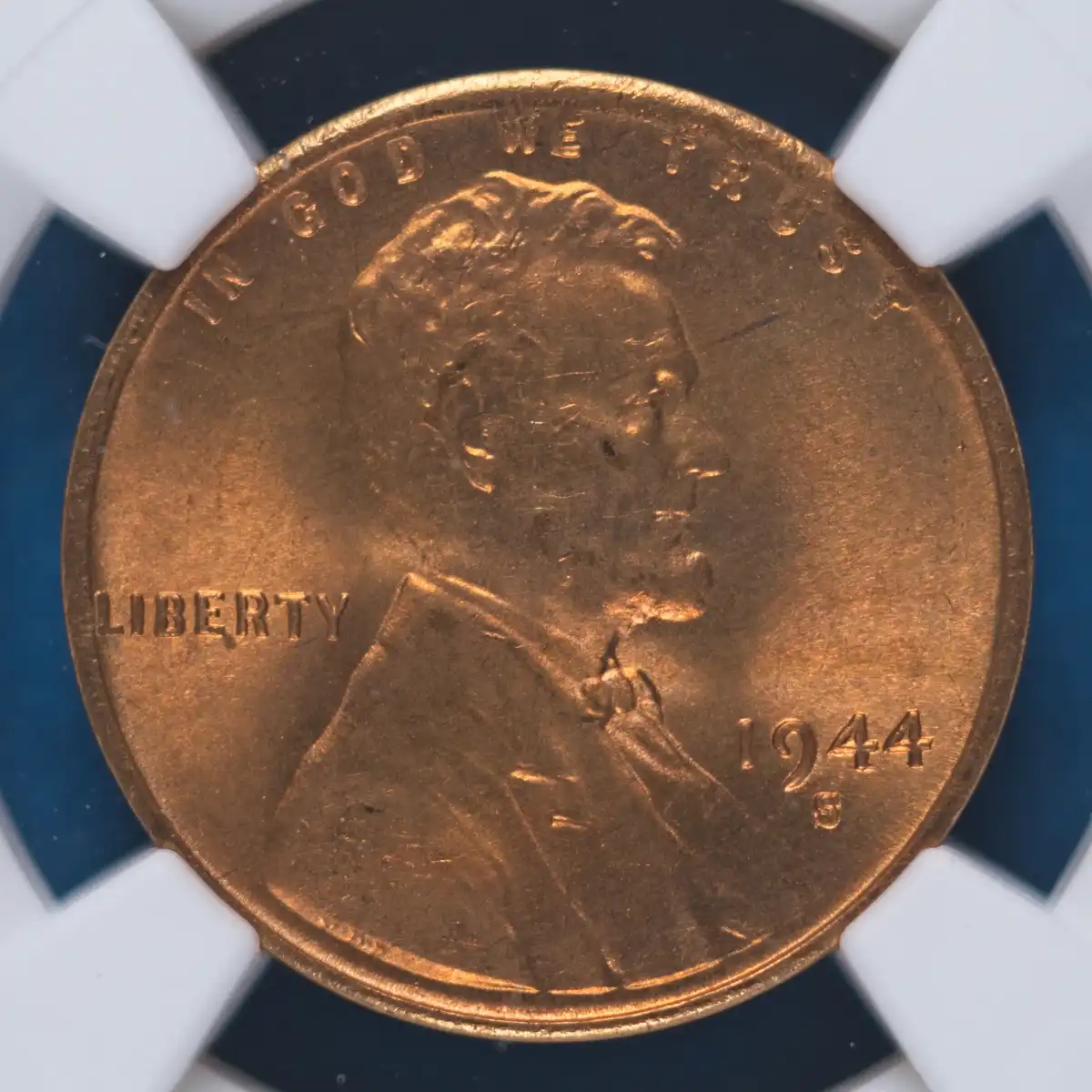 Mark-On/Inside-Slab:-1944-S-Lincoln-Penny-NGC-MS-67