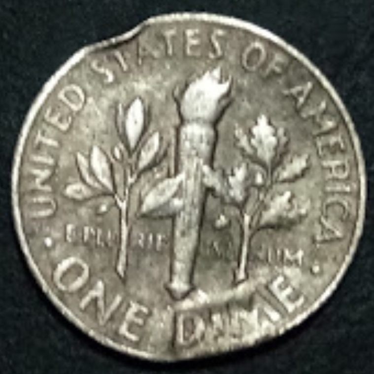 Roosevelt-Dime-Damaged-Or-Error-Or-What?