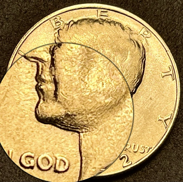 1982-P-Kennedy-50c-Error,-Anyone-See-One-Of-These-Ever?