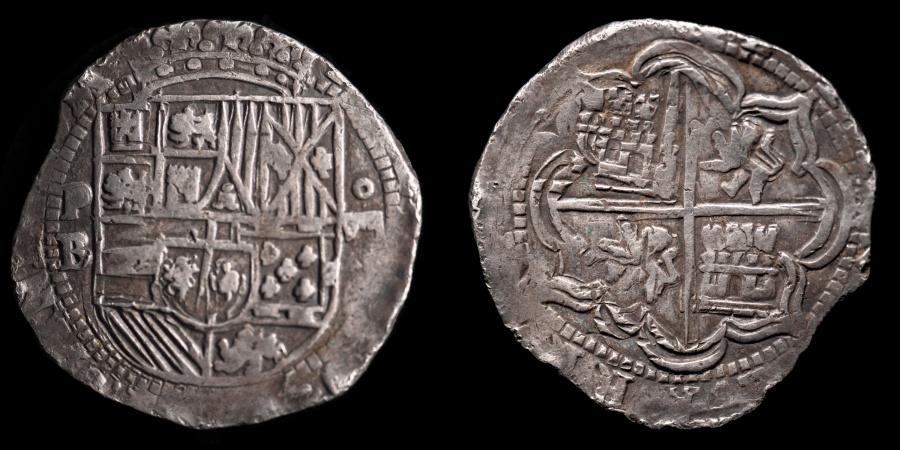 Is-This-A-Real-Coin?-1600s-Spanish-Silver-Dollar-Phillip-IV-D'espagne