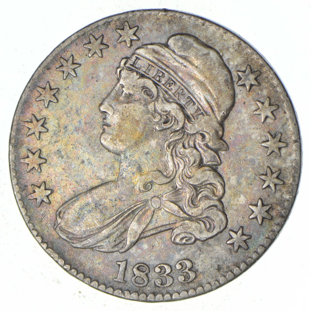 1833-Capped-Bust-Half-Dollar--Grade?-Value?