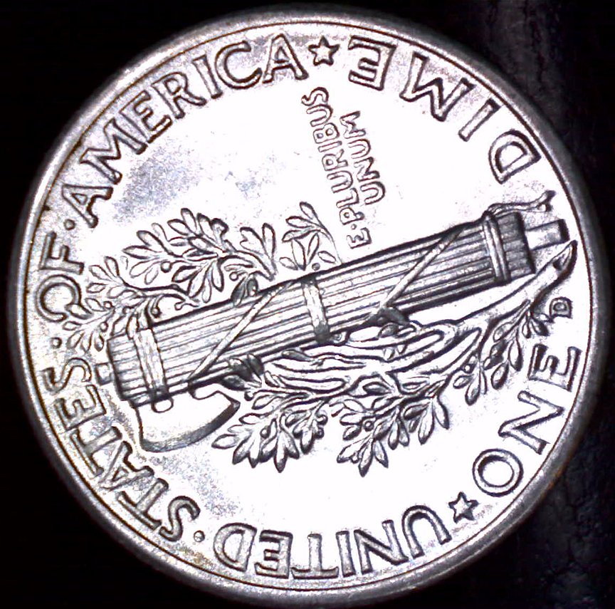 1942-D-Mercury-Dime,-Nicest-One