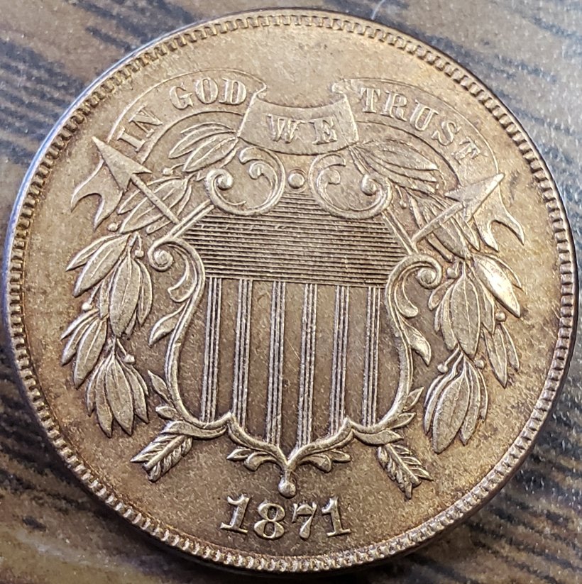 1871-2c-For-Grading,-Latest-Acquisition,-Oldest-Coin-I-Have-Now!