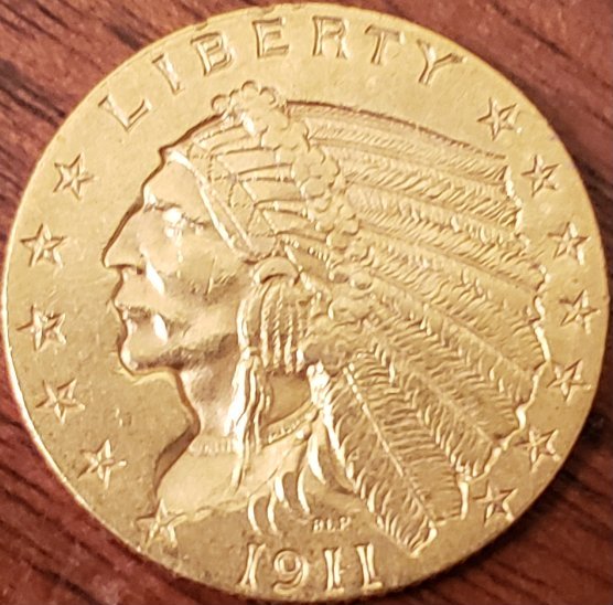 1911-2-1/2-Dollar-Coin-For-Grading