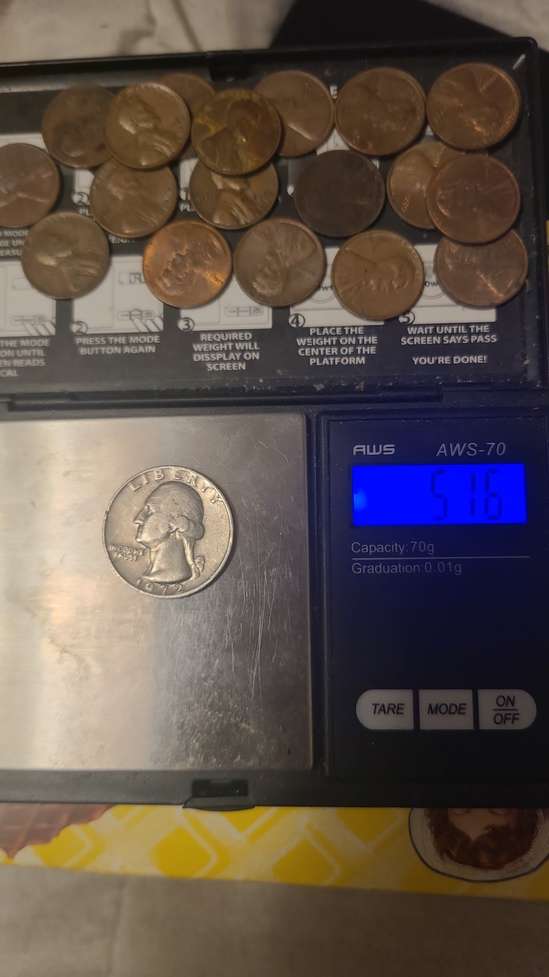 1972-Quarter---Wrong-Weight