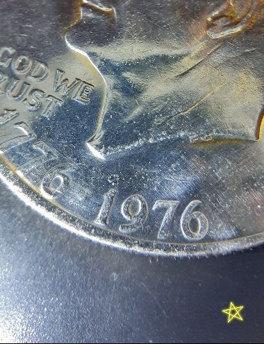 Not-Sure-About-This-Bicentennial-Ike-DollarNo-MM-1976